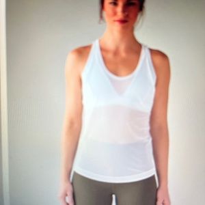 BRAND New with hang tag Lululemon Revitalize Tank White Size: 8